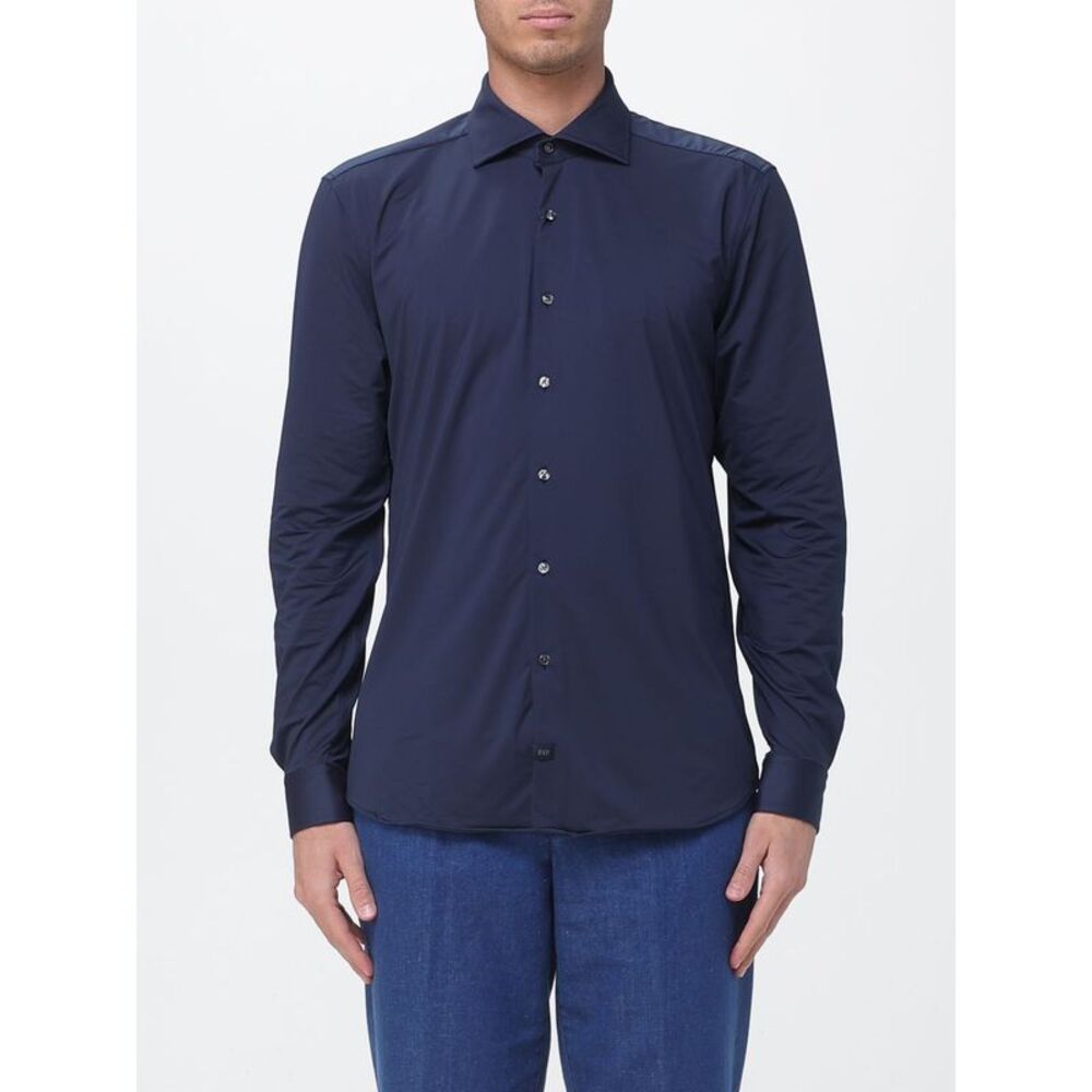 Fay Shirt Men Navy